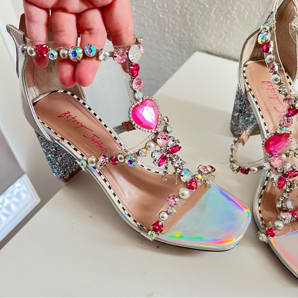 Betsy Johnson Barbie pink heels